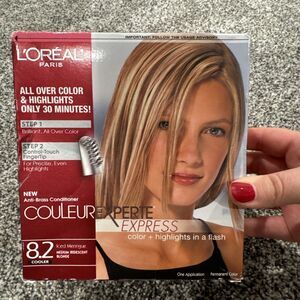 L'Oreal Paris Couleur Experte Express Hair Color + Highlighter, Medium Irides...
